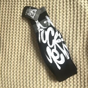 Stylish Black and White Athletic Socks